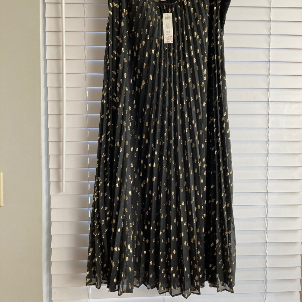 Chico's Maxi pleated skirt new